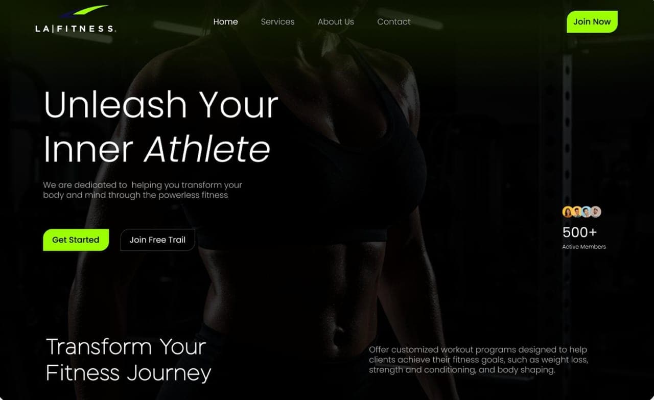 Zoezi Fit - Modern Gym Website